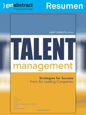 cover image of Administración del talento (resumen)